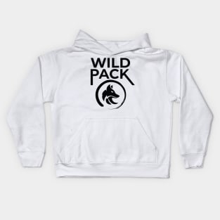 Wild Pack Sports Black Kids Hoodie